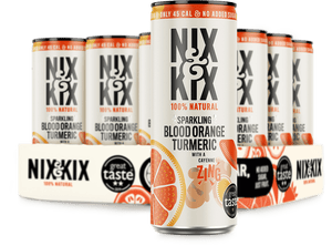 Blood Orange Turmeric 24 x 250ml Drinks Nix & Kix 