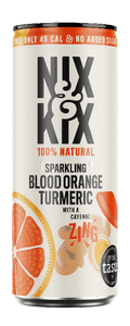 Blood Orange Turmeric 12 x 250ml Drinks Nix & Kix 