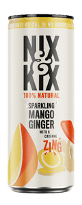 Mango Ginger 24 x 250ml Drinks Nix & Kix 