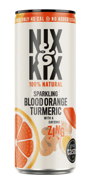 Nix&Kix Blood Orange Turmeric flavour